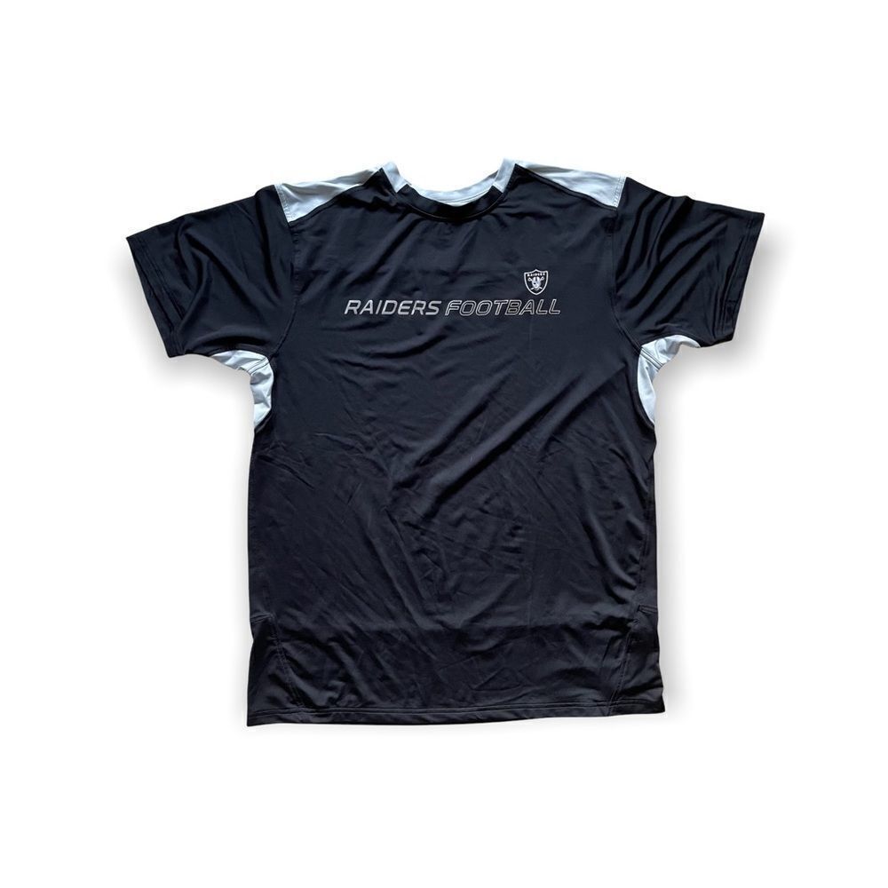 Raiders Football Black and White Short Sleeve Tee
